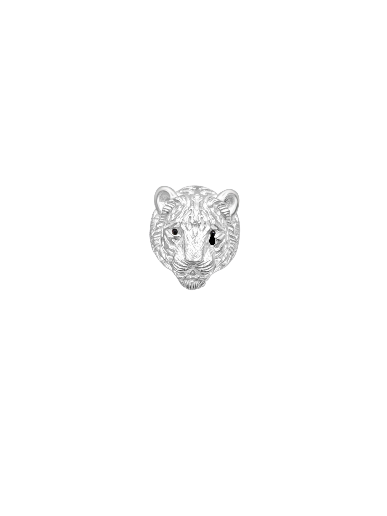 Huli Tiger Silver Ring