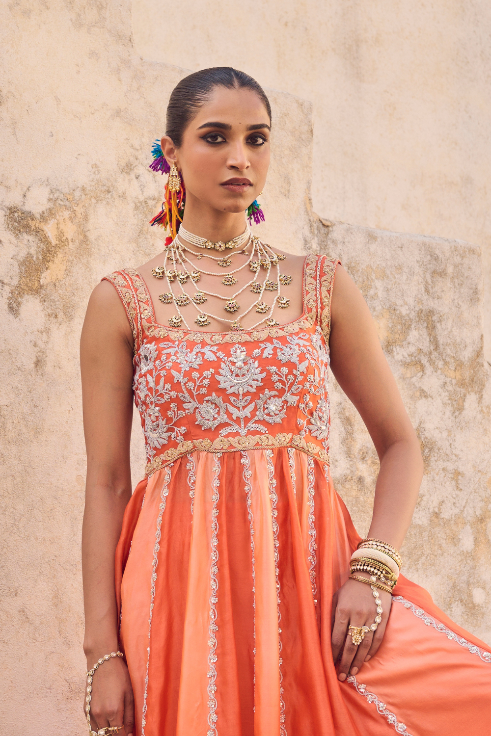 Saanjh Anarkali Set