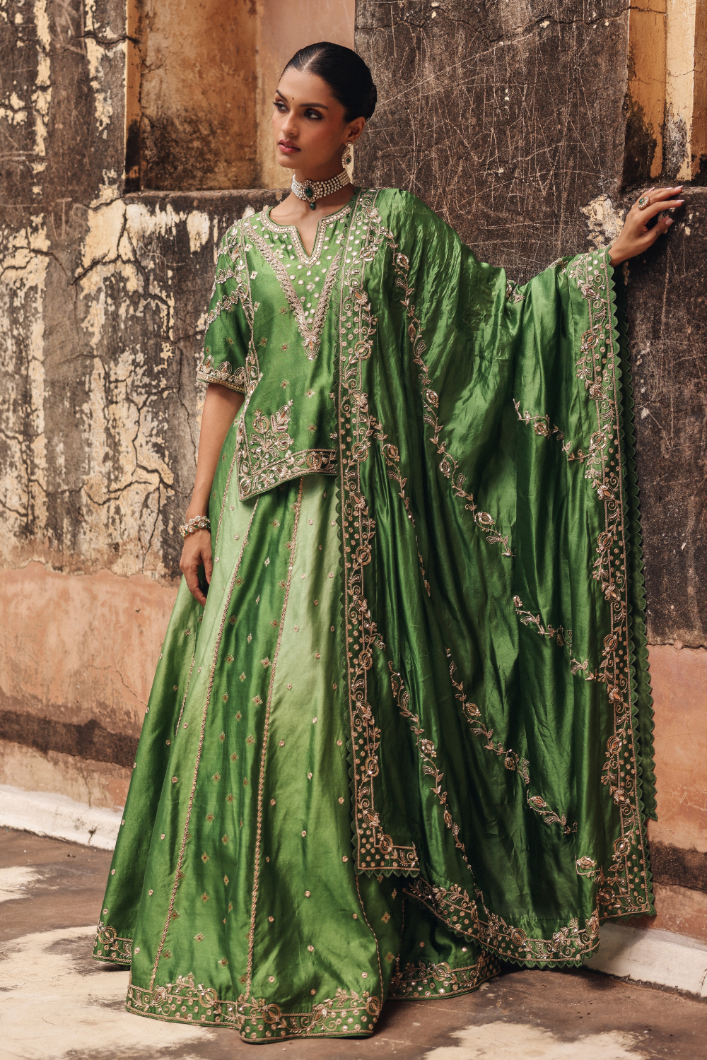 Damini Banarasi Lehenga