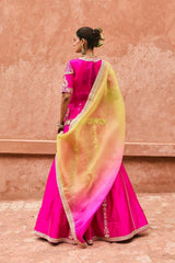 Gulara Rajputi Lehenga Set