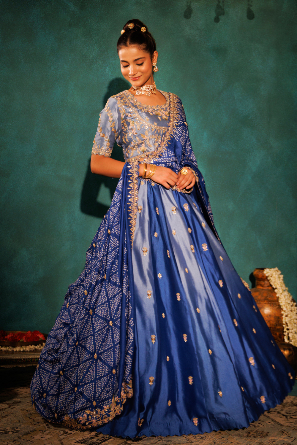 Anusha Lehenga Set