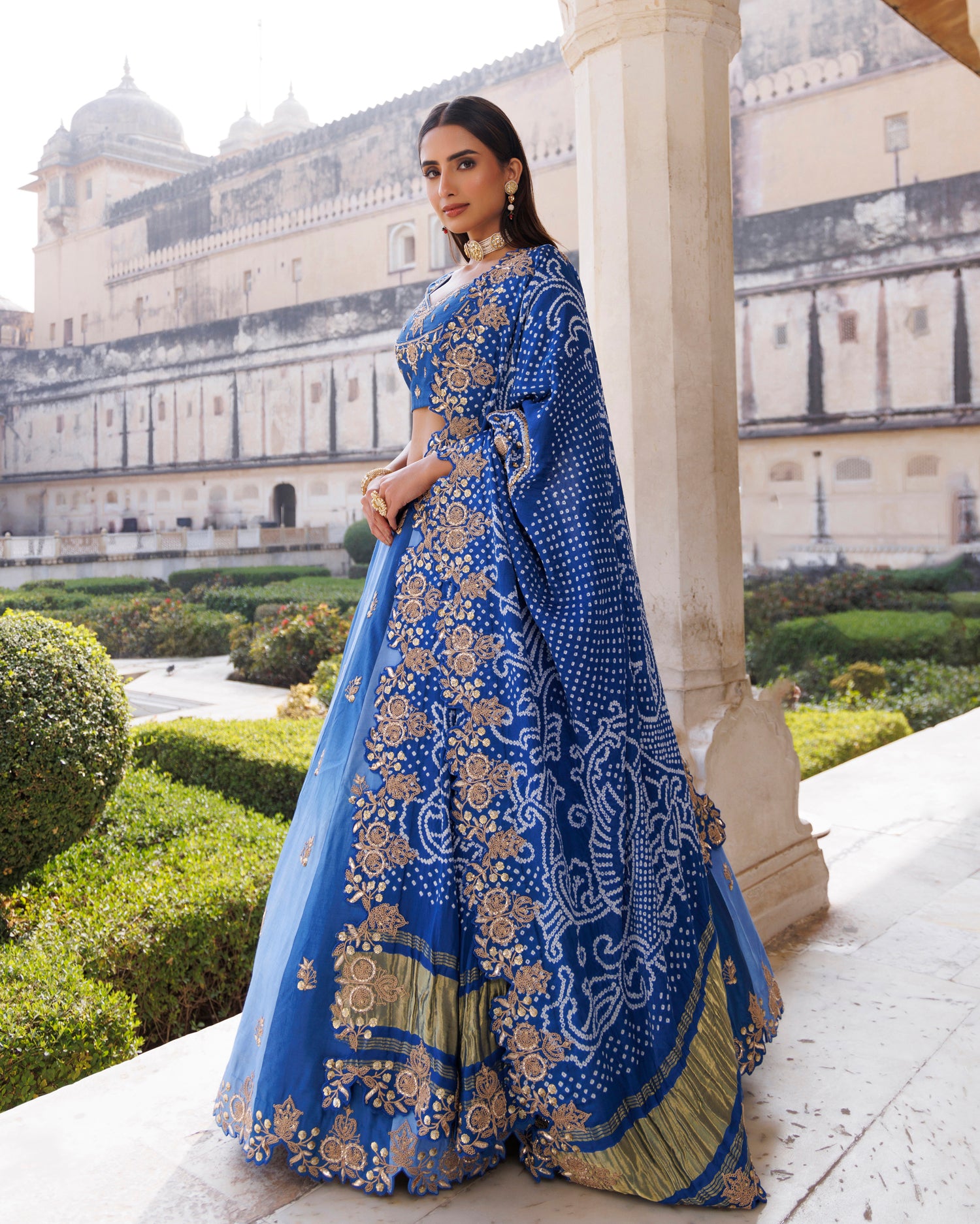 Nura Lehenga Set
