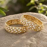 Polki Statement Kada Pair