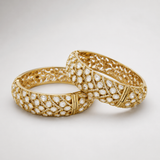 Polki Statement Kada Pair
