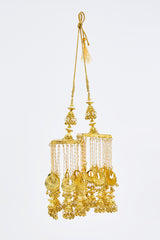 vivinia BY VIDHI MEHRA Gold Plated Womens Pair of Kaleeras (Freesize)