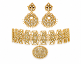 Kundan Pearl Bridal Choker Set