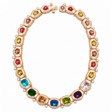 Multi-Gemstone Tennis Necklace Set
