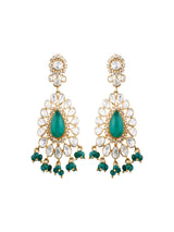 Emerald Elegance Polki Choker Set