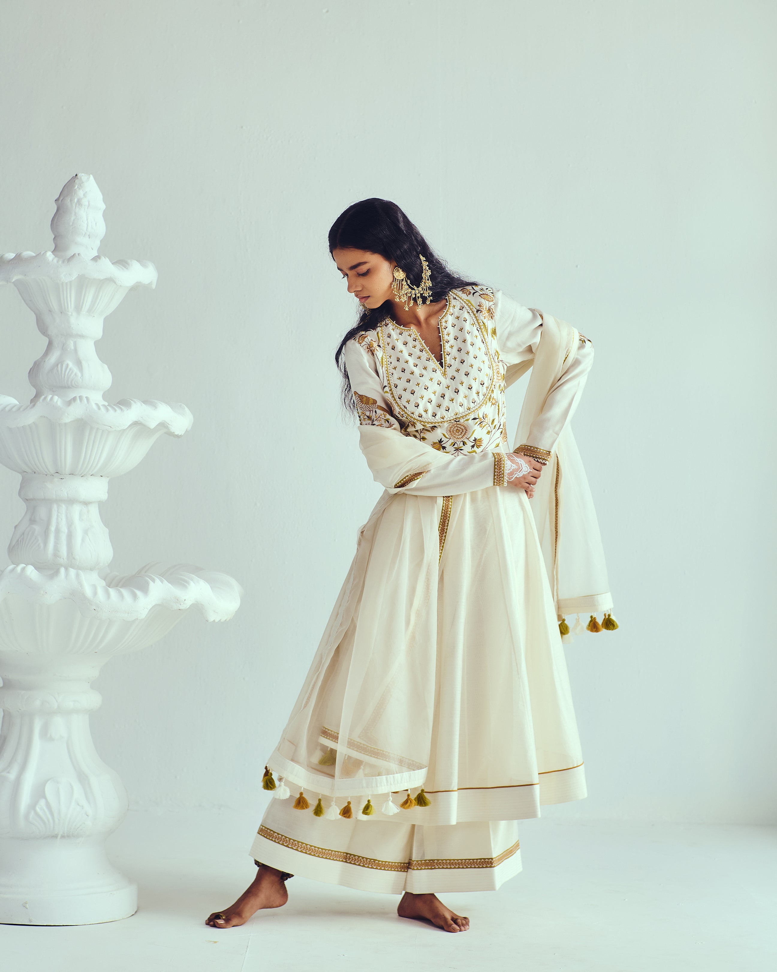 Gul-U-Bulbul Anarkali Set