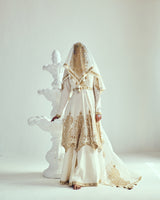 Placed Paisley Sharara Anarkali
