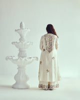 Hovering Nightingale Jacket Anarkali