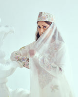 Hovering Nightingale Jacket Anarkali