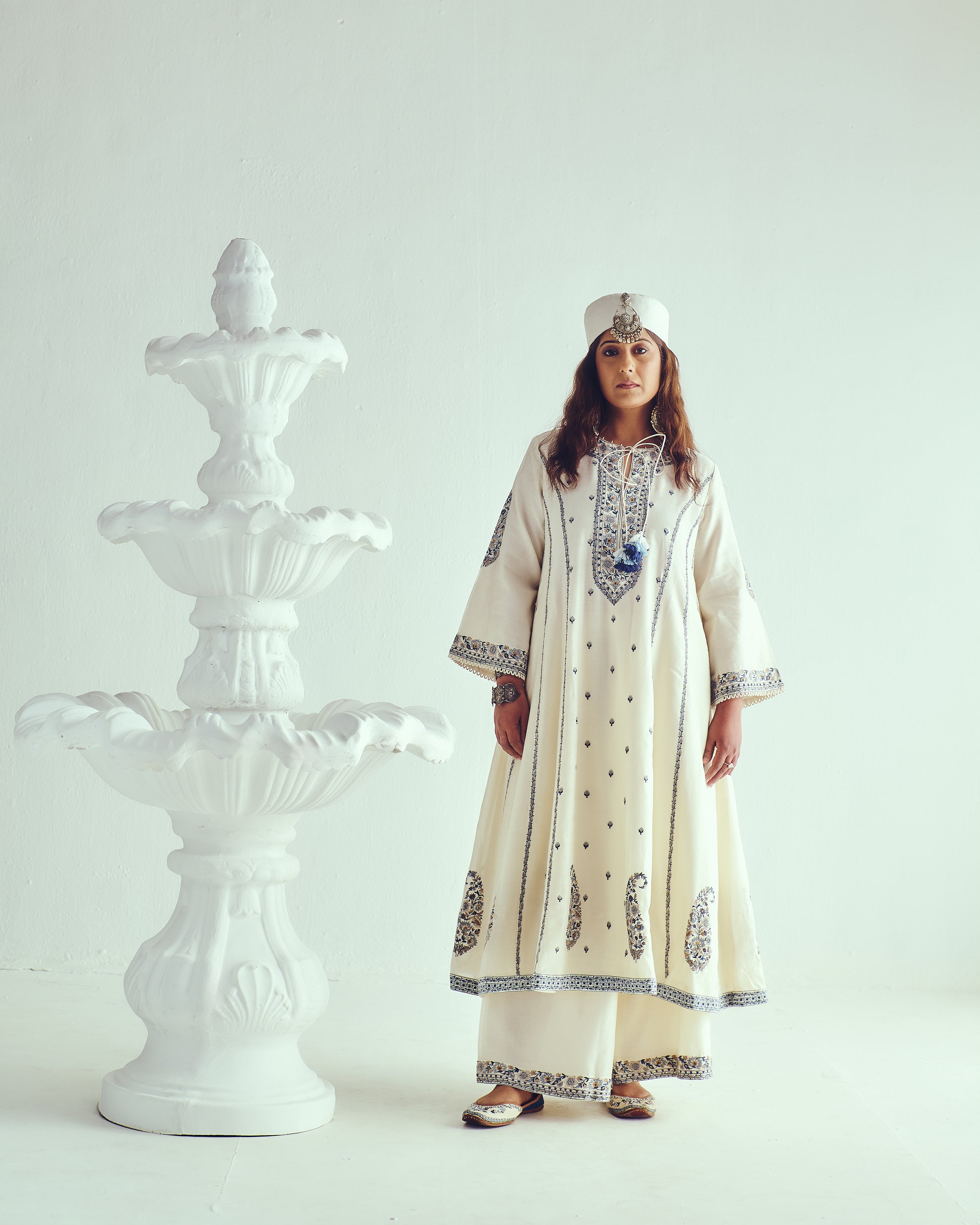Boteh Phiran Anarkali Set