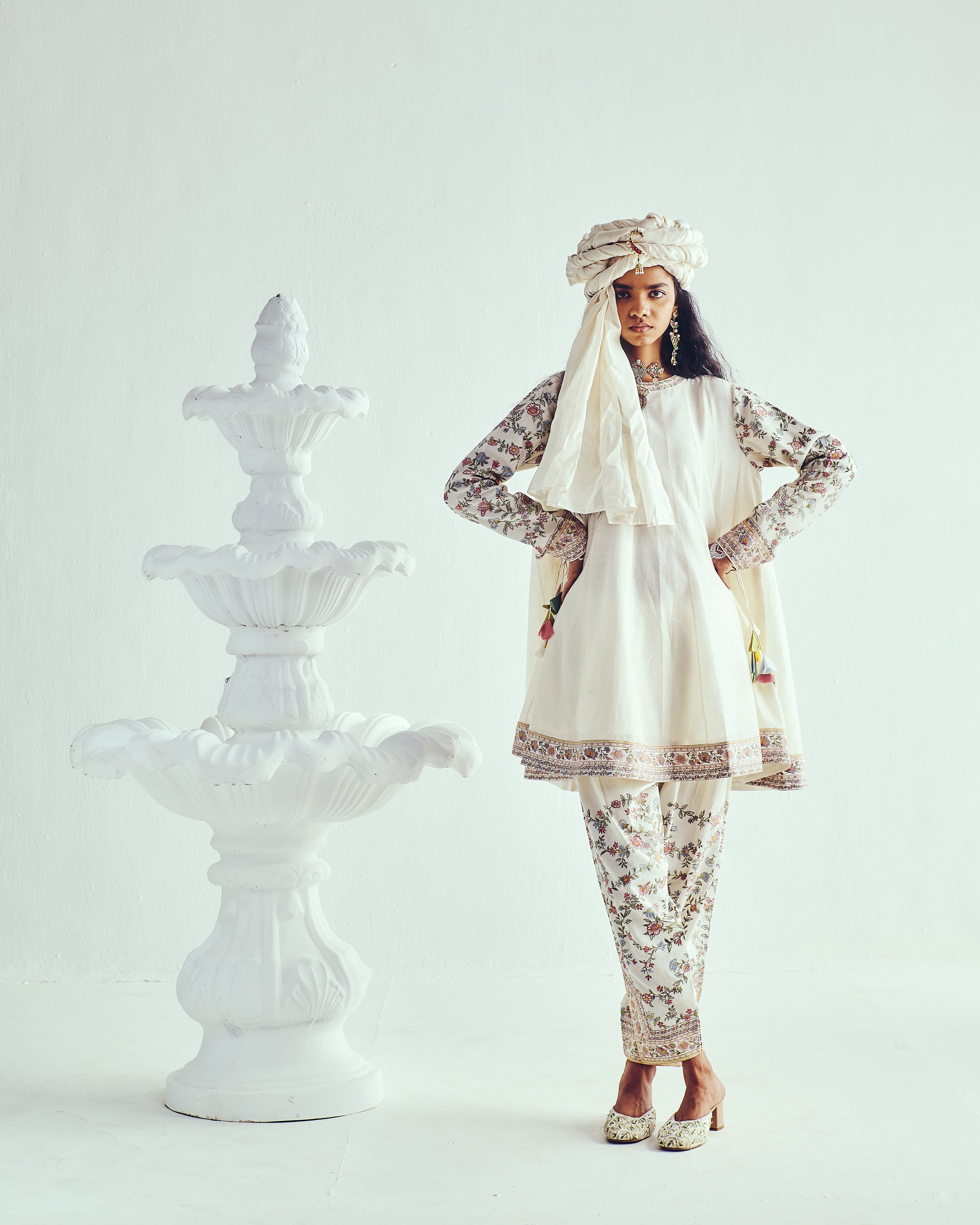 Ferdous Short Anarkali Set