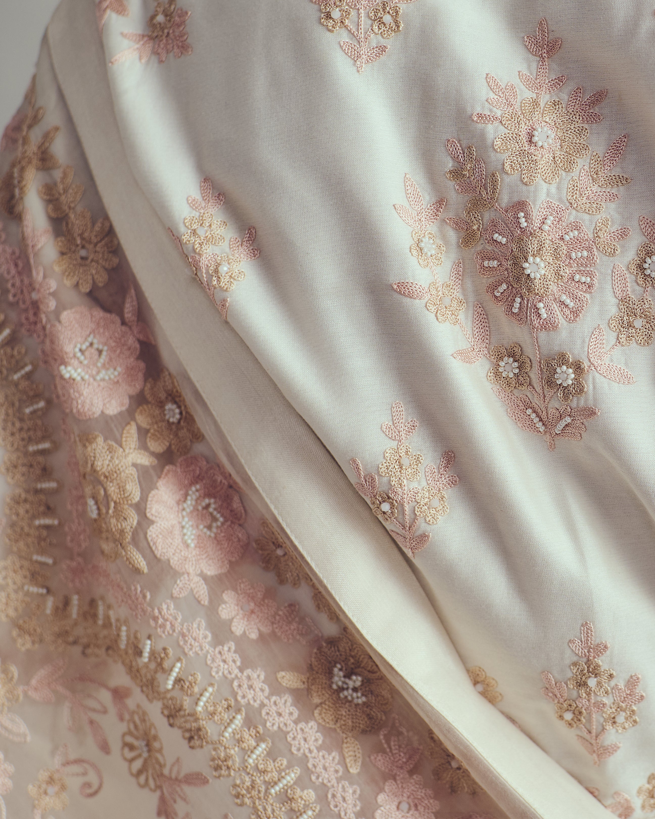 Kashidakari Saree Set