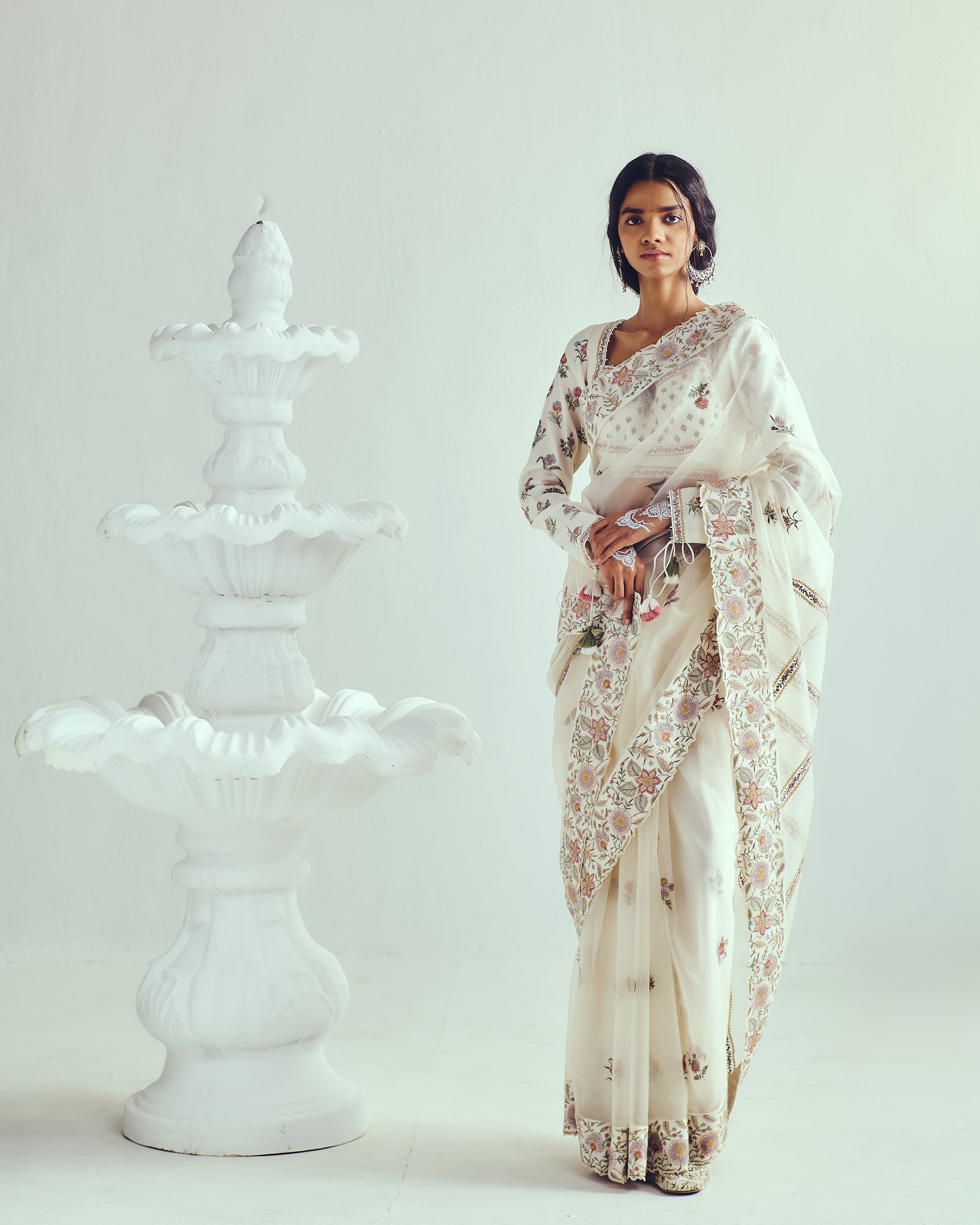 Gul Posh Saree Set