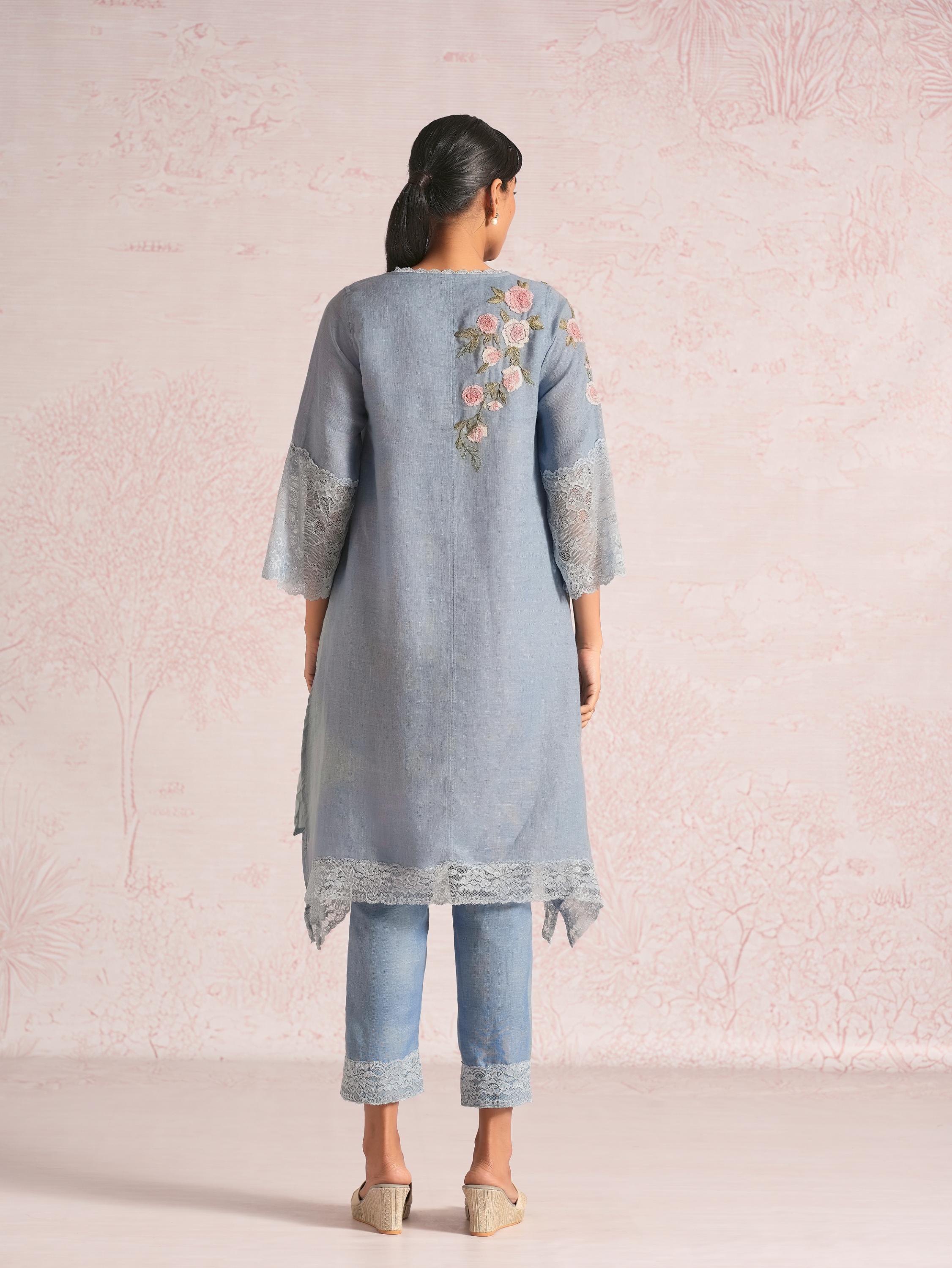 Whimsical garden Fly free Tunic Set