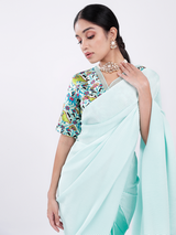 summer wedding saree