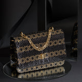 Chloe City Bag Black and Gold