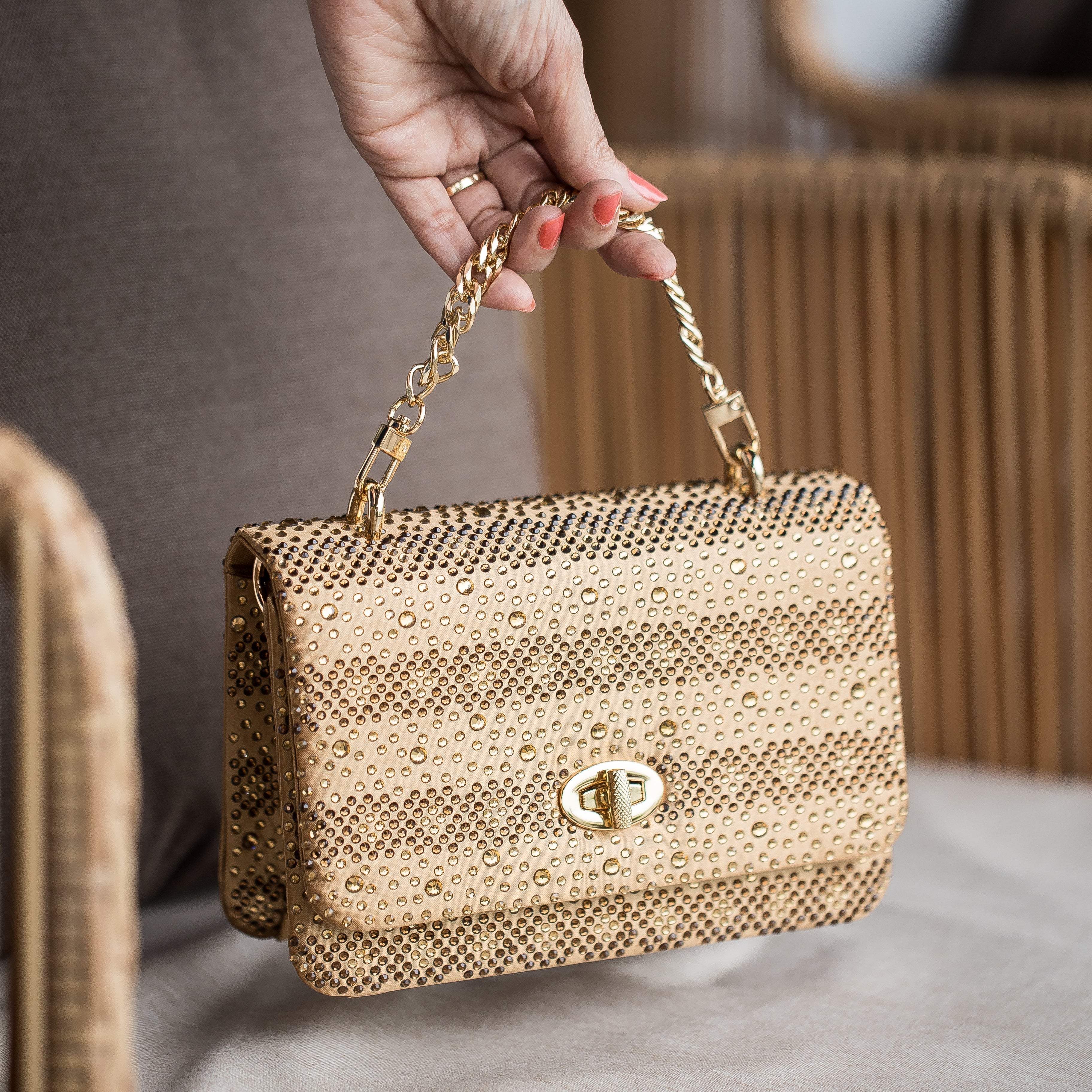 Chloe City Bag Gold
