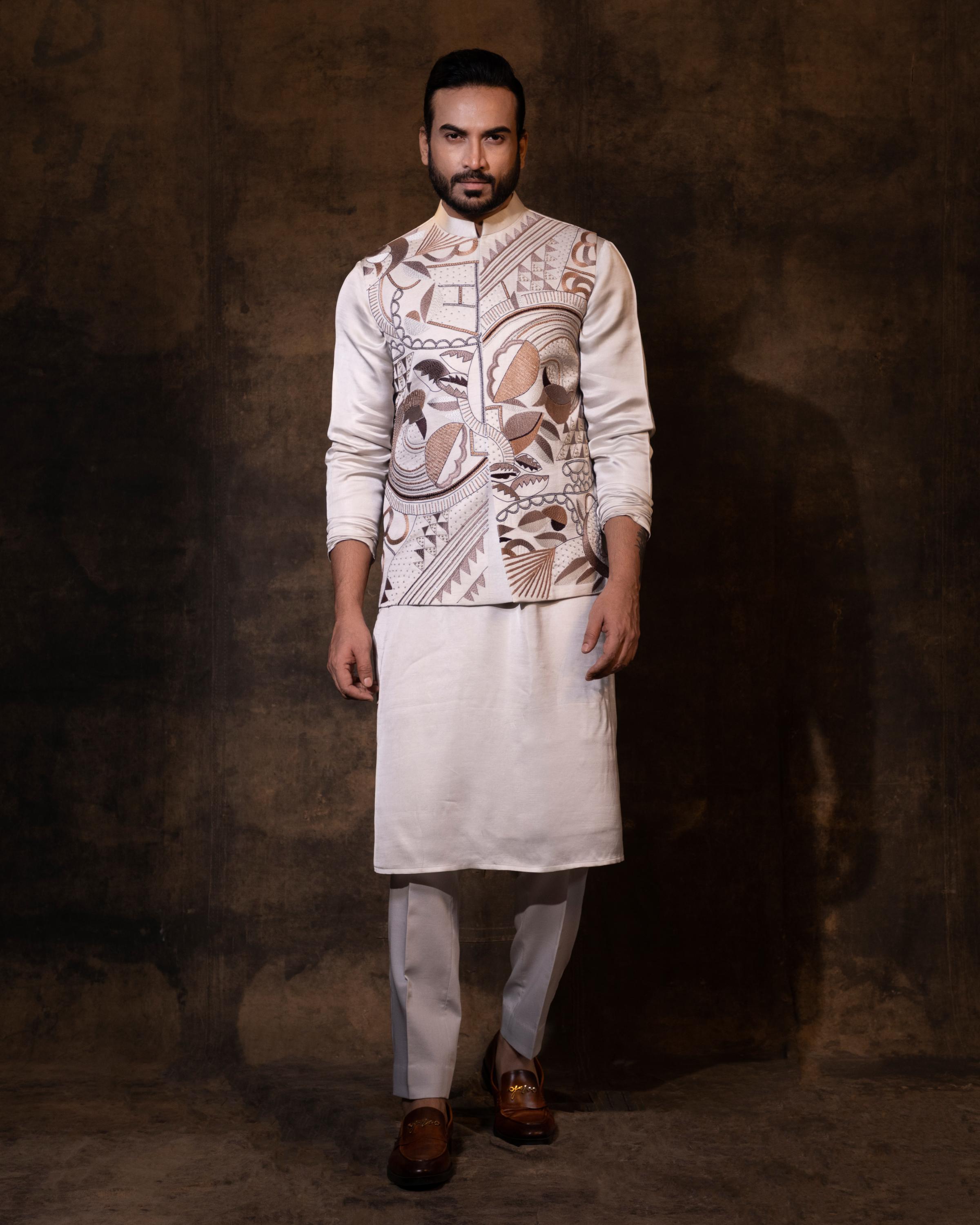 WEATHERED WOOD NEHRU SET