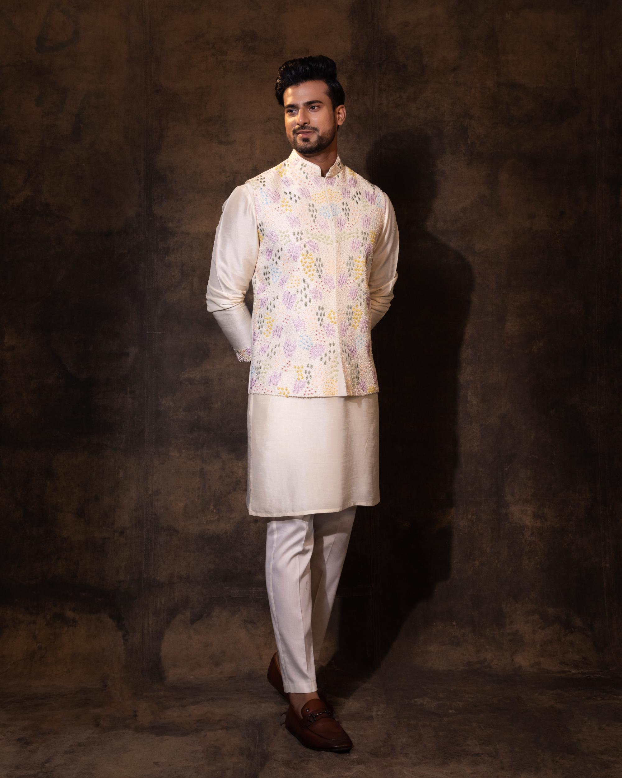 PASTEL PARADISE  NEHRU SET