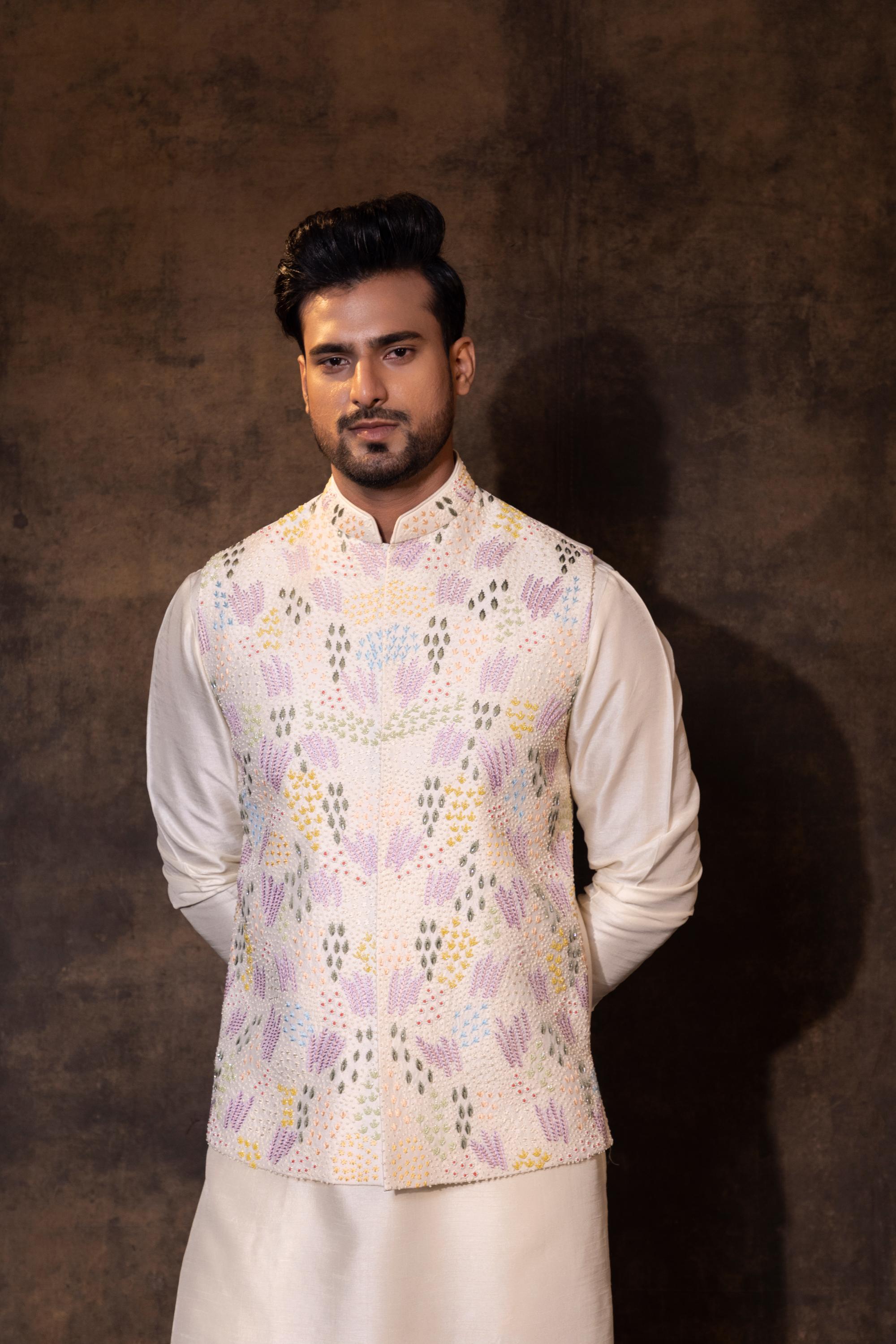 PASTEL PARADISE  NEHRU SET