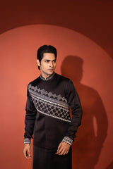 CLASSIC CONTRAST NEHRU SET