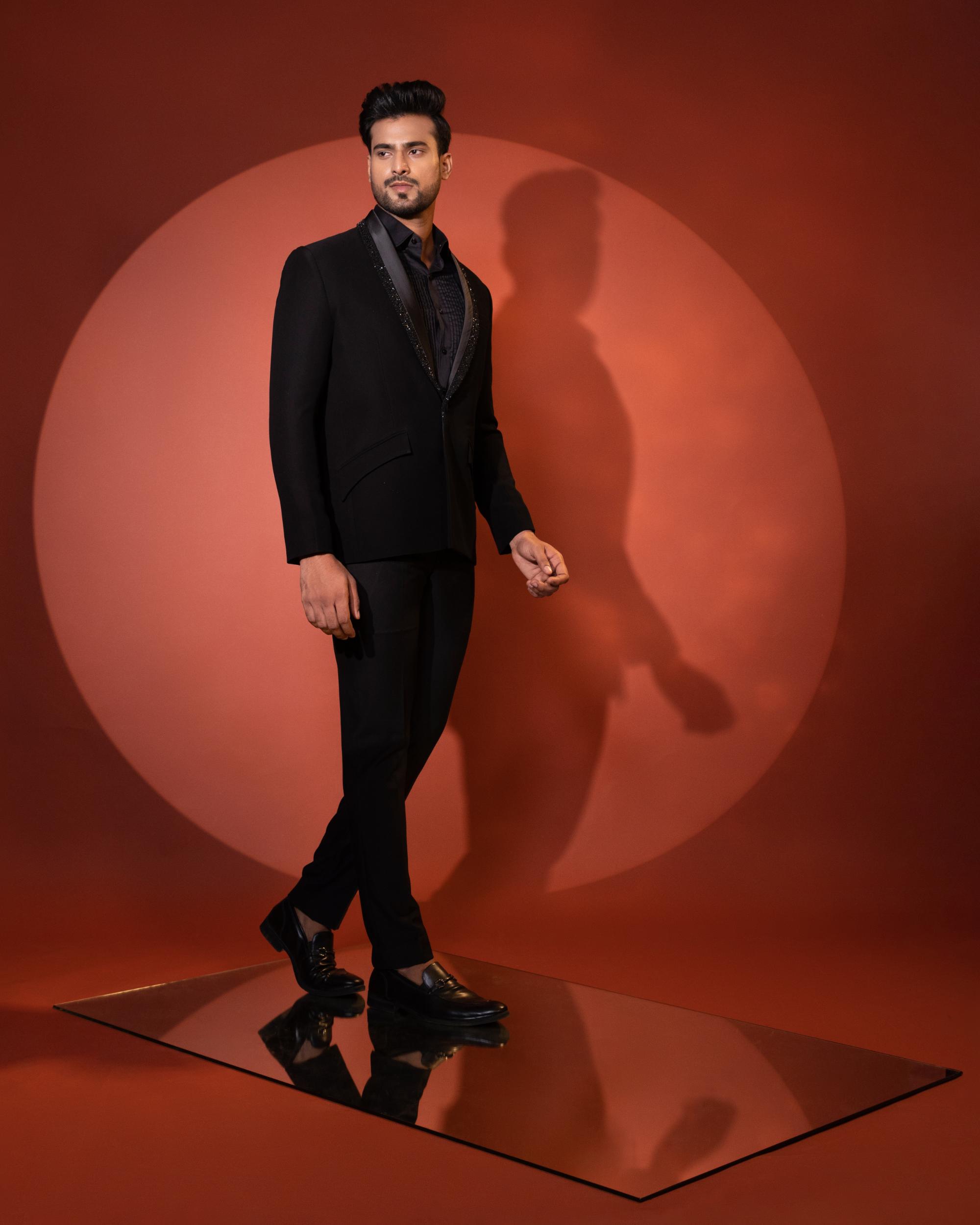 INK & BLACK SUIT SET