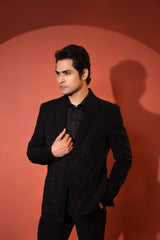 PINTUCK BLAZER SET