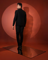 ASYMMETRICAL CUT BANDHGALA SET