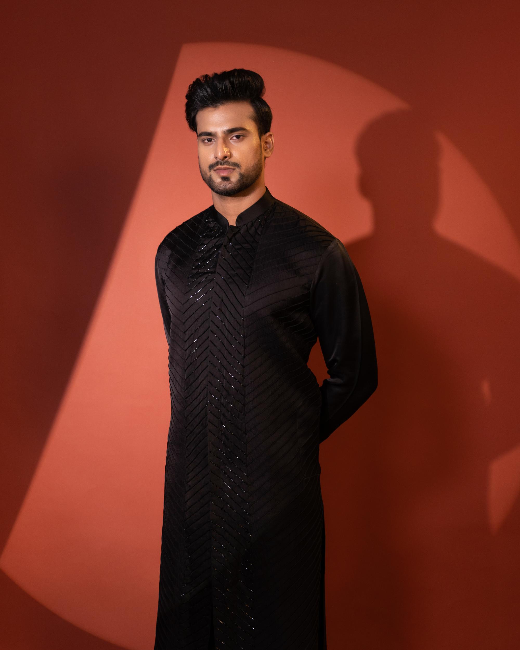 DARK KNIGHT KURTA SET