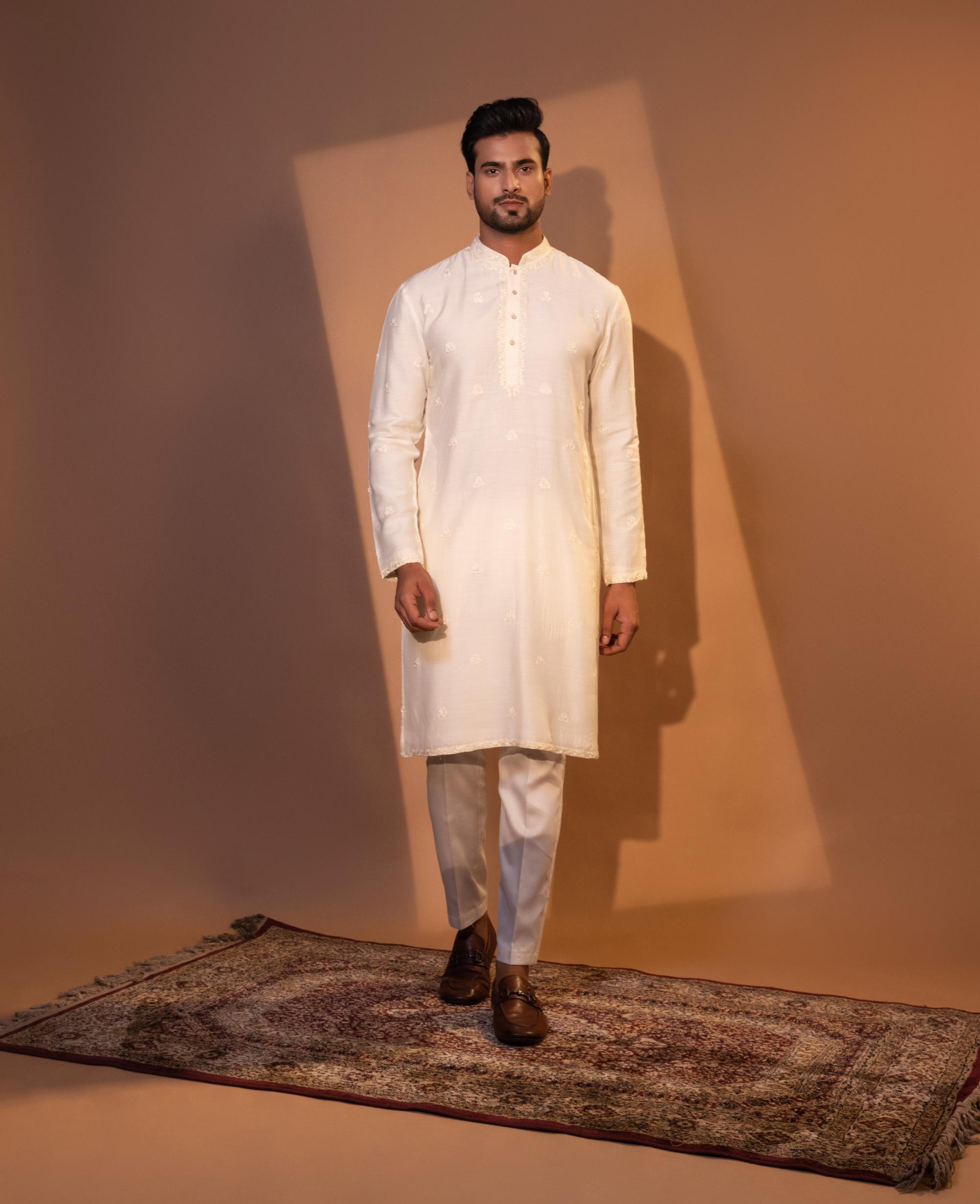 IVORY GRACE KURTA SET