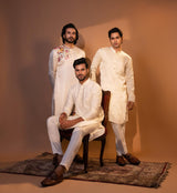 MAGICAL MESH KURTA SET