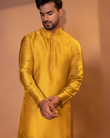 PEELI PALAK KURTA SET