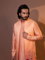 EARTHY EMBELLISHMENTS LONG OPEN JACKET SET