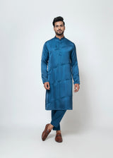 NAVY NUANCE KURTA SET
