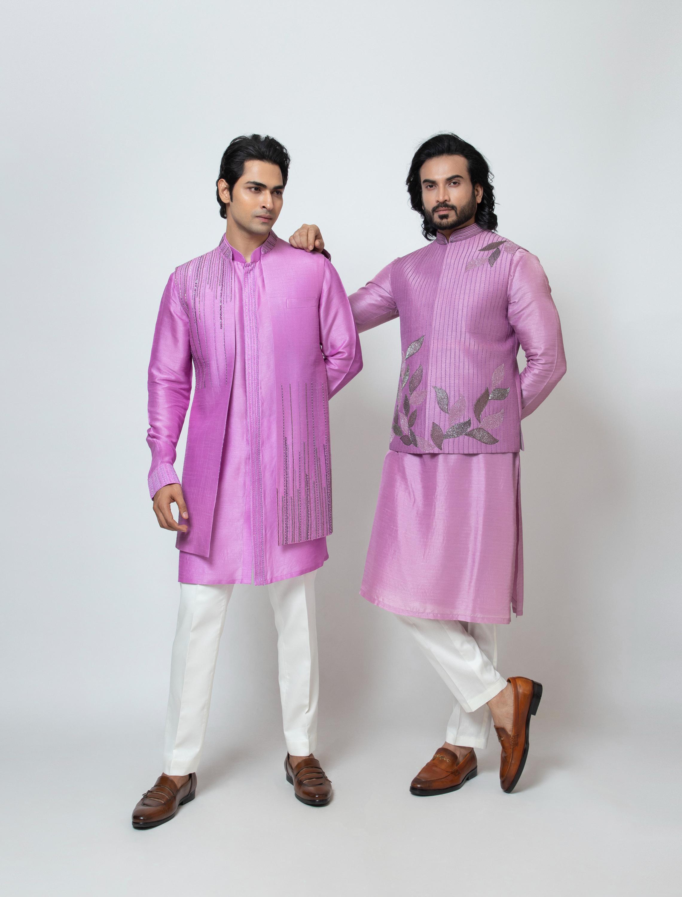 LILAC LUXURY NEHRU SET