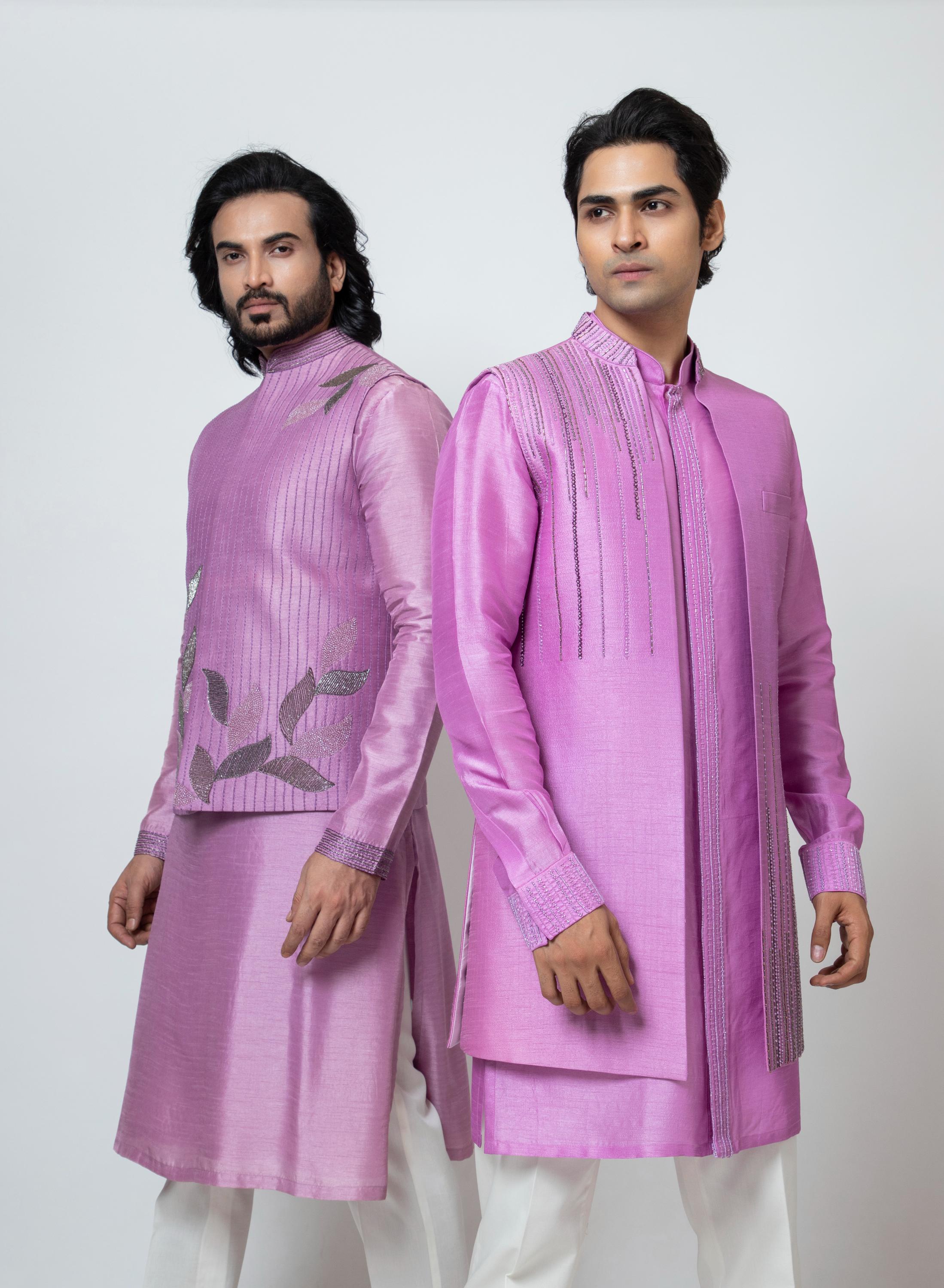 LILAC LUXURY NEHRU SET
