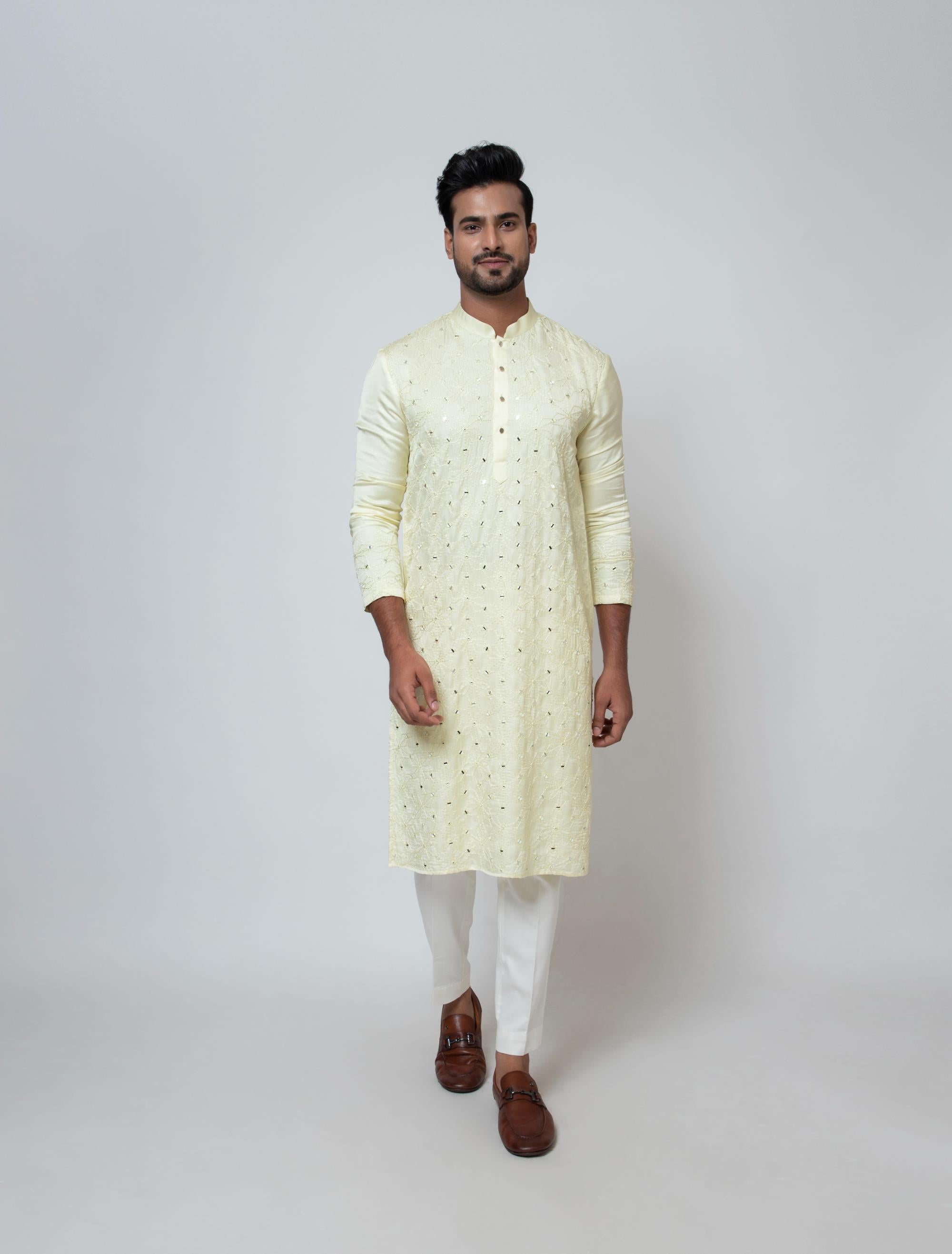 CANARY CHARM KURTA SET
