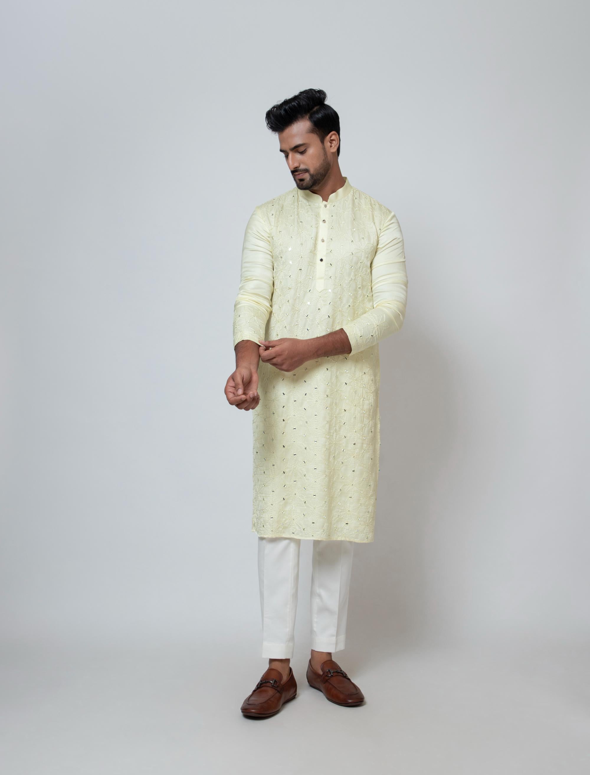 CANARY CHARM KURTA SET