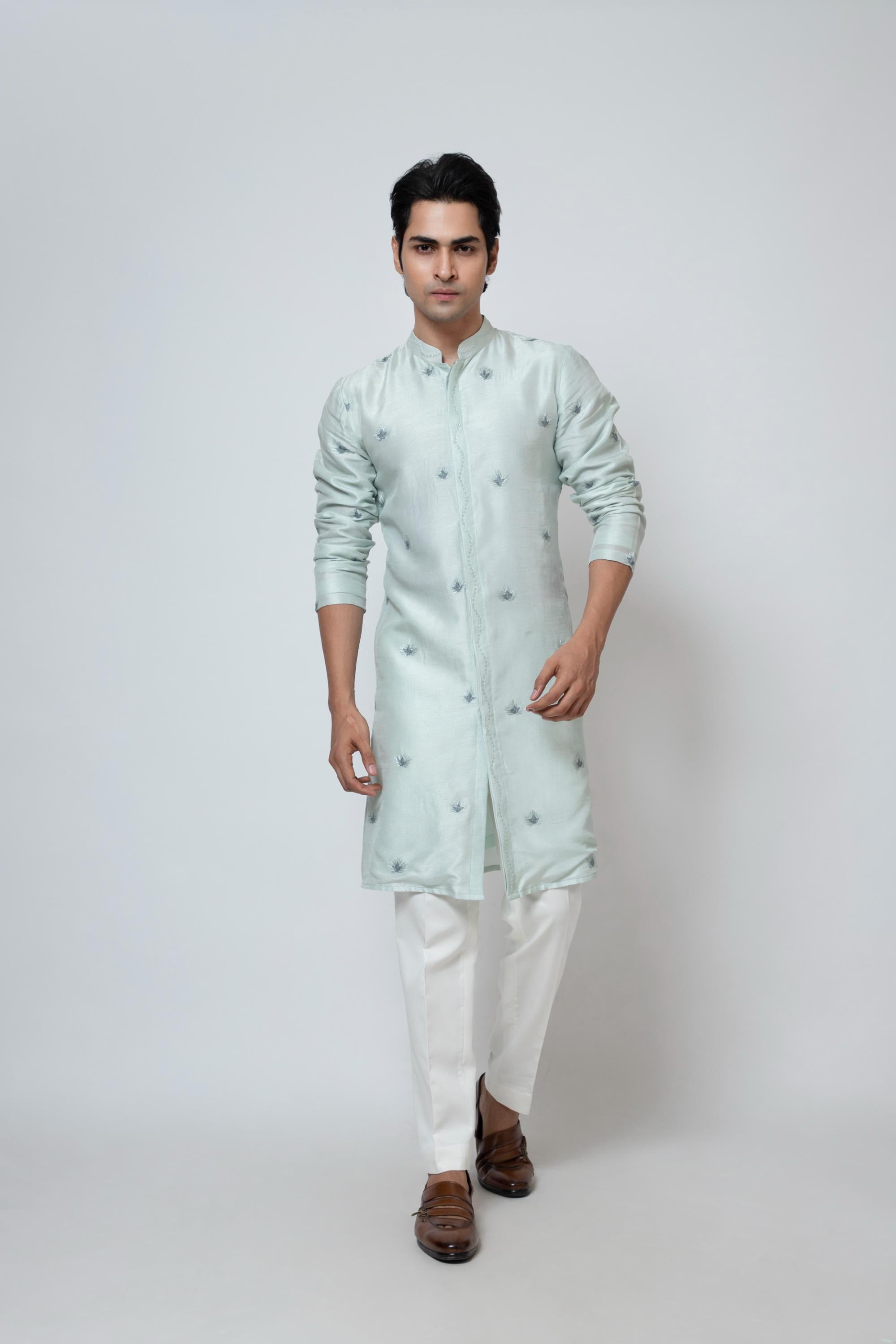 SEAFOAM SERENITY KURTA SET