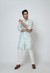 SEAFOAM SERENITY KURTA SET