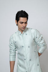 SEAFOAM SERENITY KURTA SET