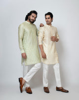 MINT BUTTERUP KURTA SET
