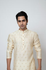 BEIGE BUTTERCUP KURTA SET