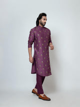 PLUM PETALS KURTA SET