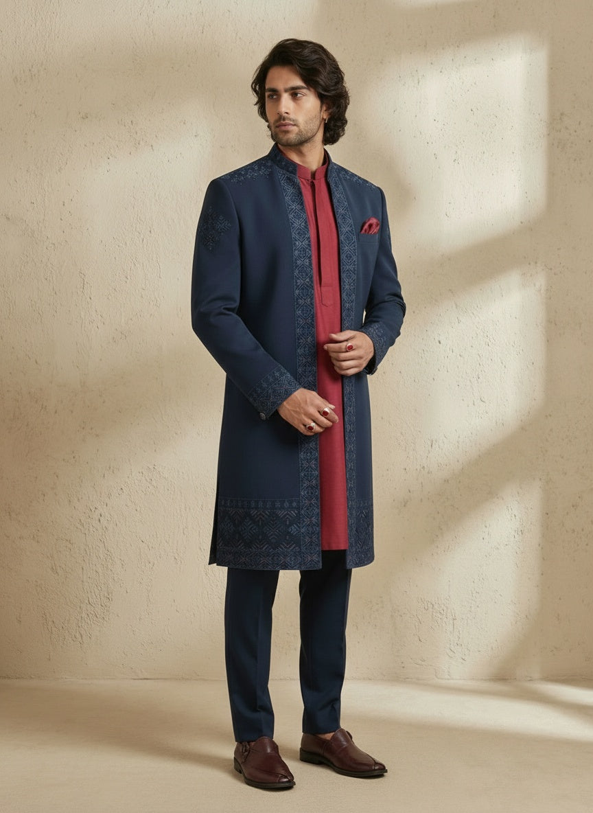 Nexa Layered Sherwani
