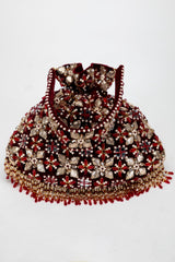 ZIVA POTLI-MAROON