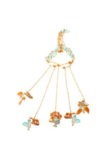 5 finger Cameo Haathphool with tassel lock